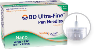 BD Nano™ 4mm Pen Needles